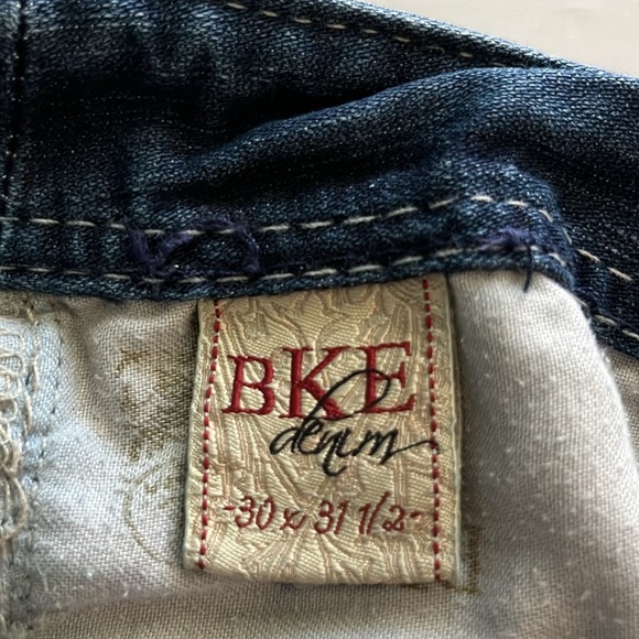 BKE Denim Britni Straight Leg Mid Rise Size 30 - Picture 11 of 16